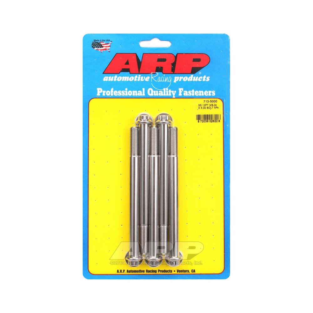 Parafusaria universal ARP de cabeça pequena 3/8-24 - Aço inoxidável, 12 pontos x 5Array