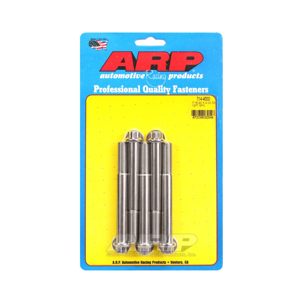 Parafusaria universal ARP 7/16-20 - Aço inoxidável, 12 pontos x 5Array
