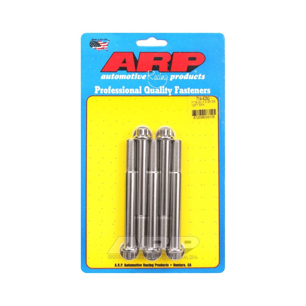 Parafusaria universal ARP 7/16-20 - Aço inoxidável, 12 pontos x 5Array
