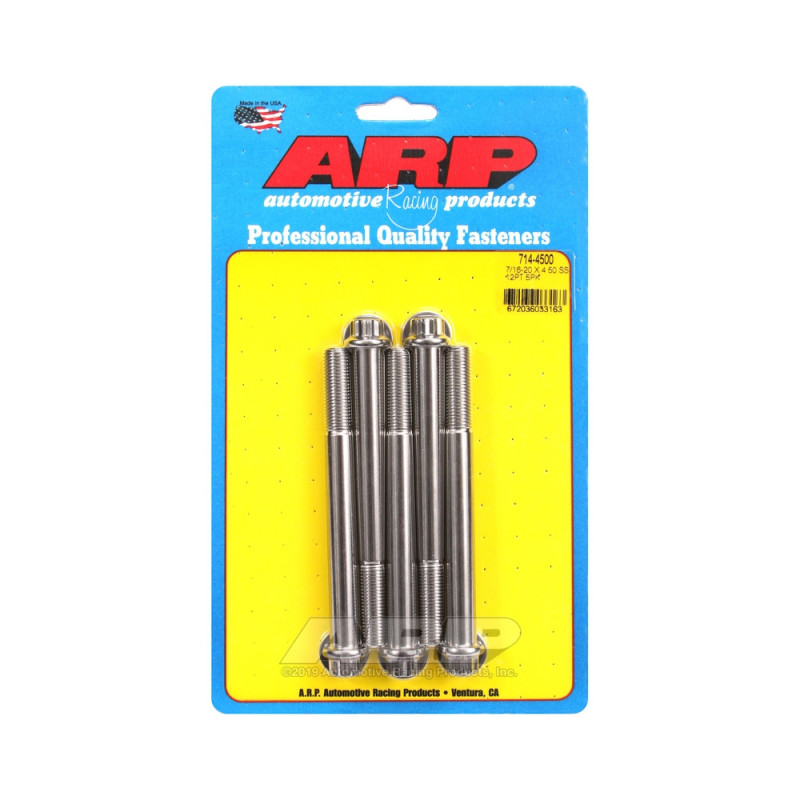 Perno Universal ARP 7/16-20 - Acero Inoxidable 12 Pts x5Array