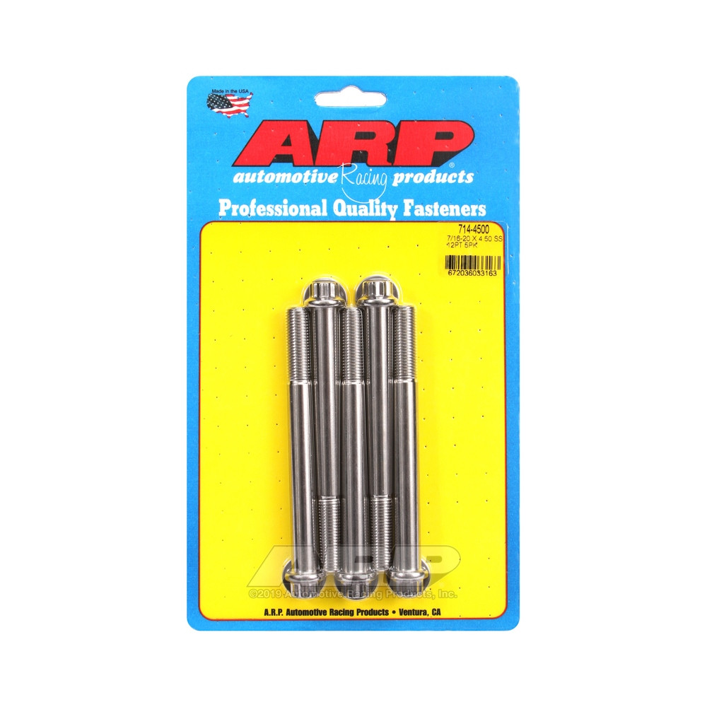 Parafusaria universal ARP 7/16-20 - Aço inoxidável, 12 pontos x 5Array