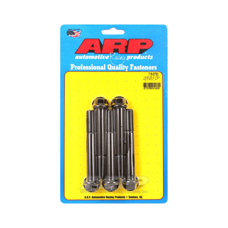 Perno universal ARP 1/2-20 - Óxido negro hexagonal x5Array