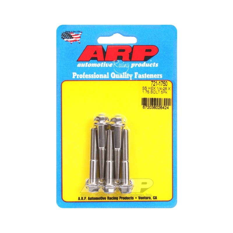 Perno universal ARP 1/4-28 - Acero inoxidable x5Array
