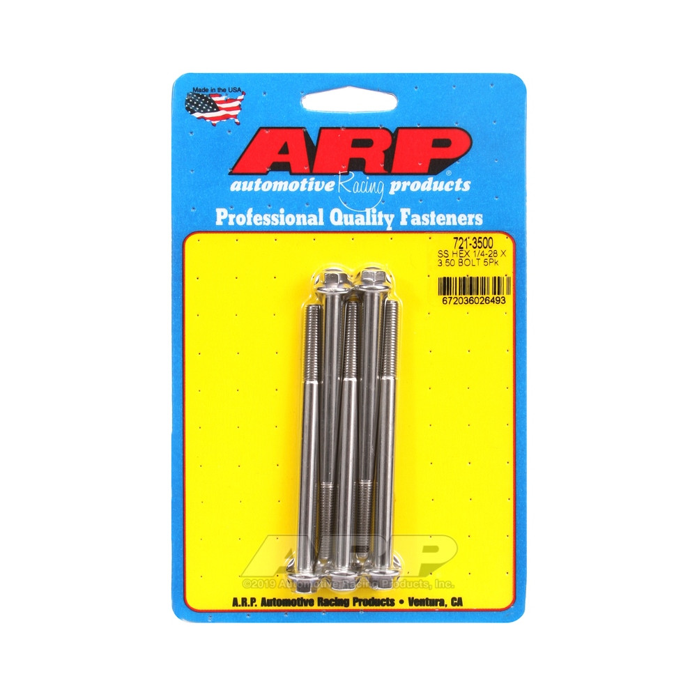 Parafuso universal ARP 1/4-28 - Aço inoxidável x5Array