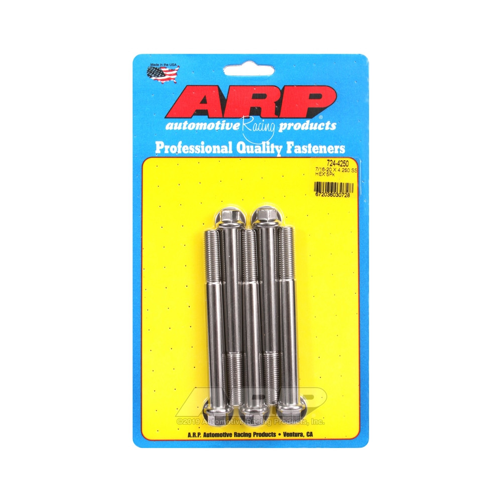Perno universal ARP 7/16-20 - Acero inoxidable hexagonal x5Array