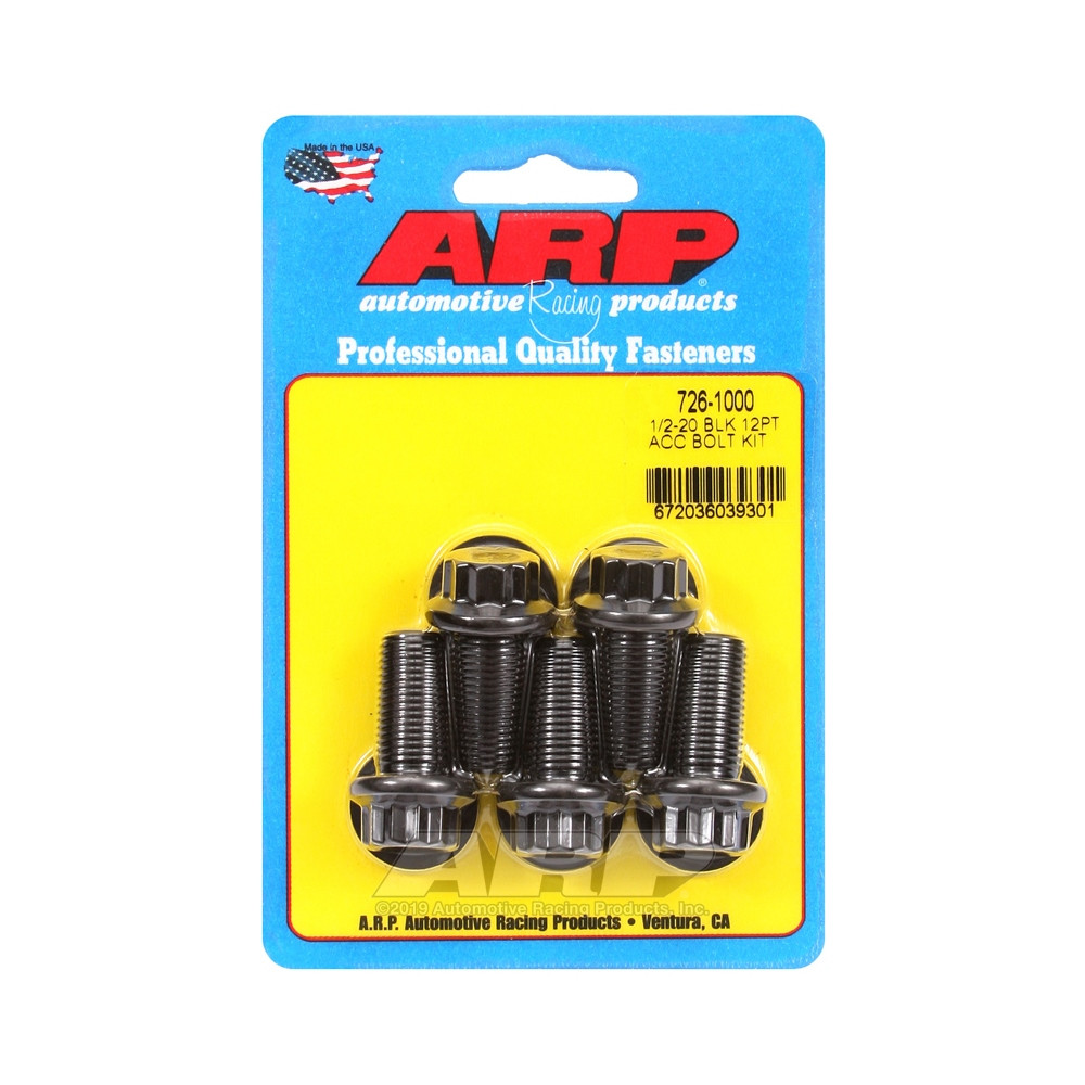 perno universal arp 1/2-20 - óxido negro 12 pts x5Array