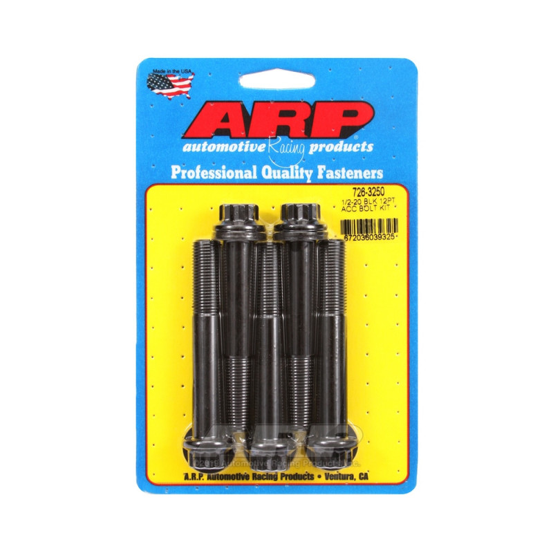Perno Universal ARP 1/2-20 - Oxido Negro 12 Pts x5Array