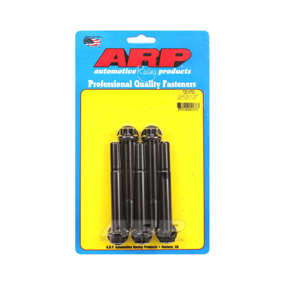 Perno Universal ARP 1/2-20 - Oxido Negro 12 Pts x5Array