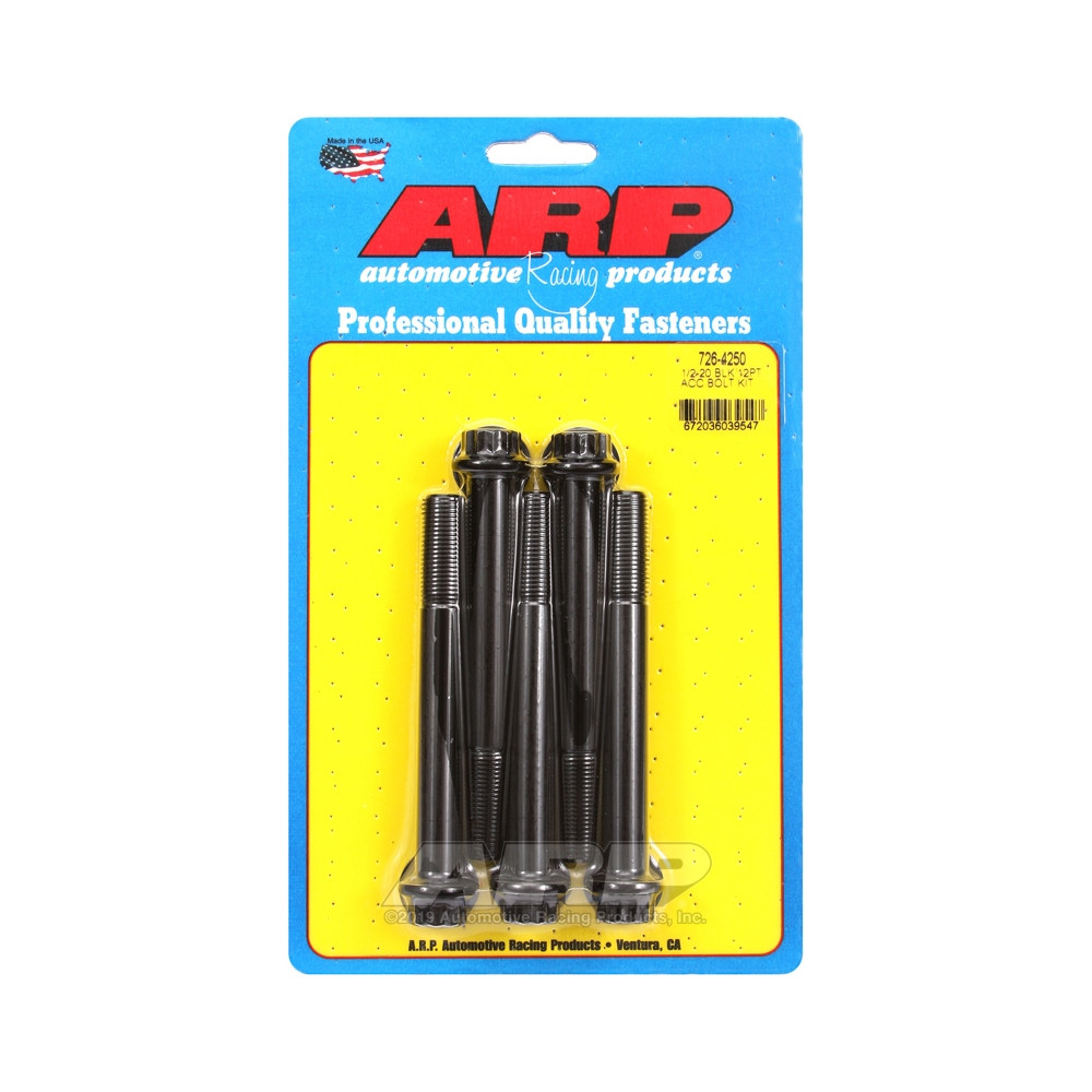 Parafusaria universal ARP 1/2-20 - Óxido preto, 12 pontas, 5 unidadesArray