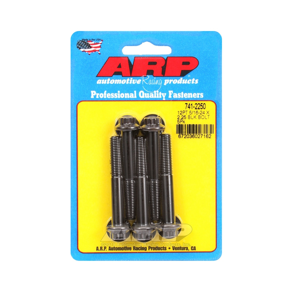 Perno Universal ARP 5/16-24 - Oxido Negro 12 Pts x5Array
