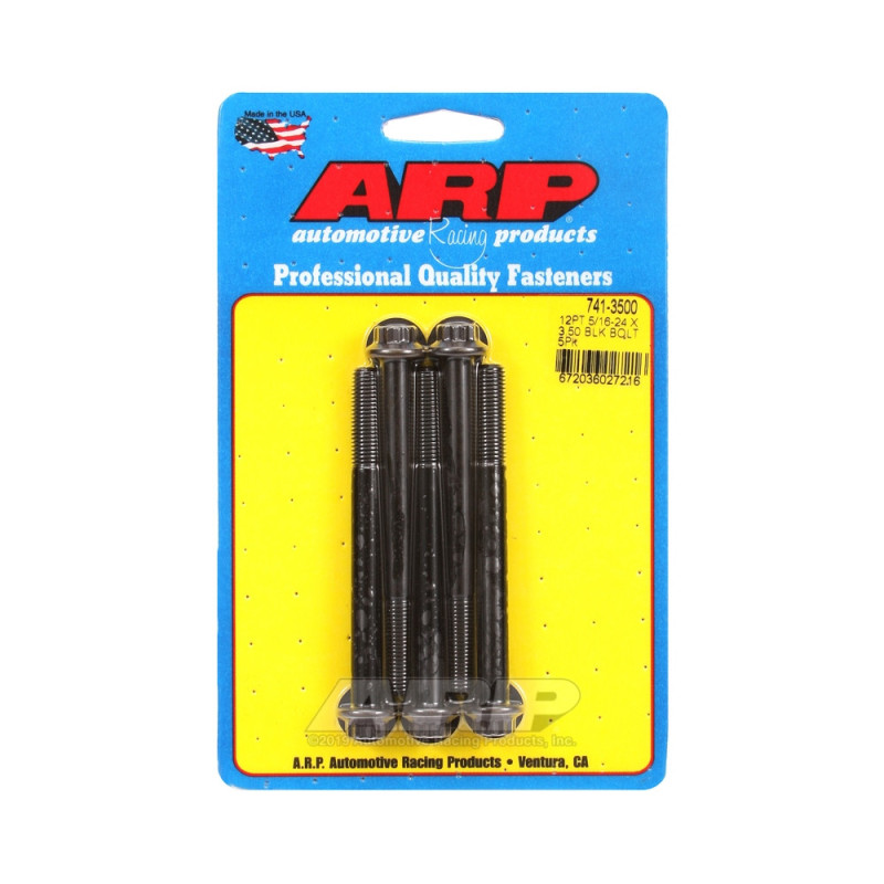 Perno Universal ARP 5/16-24 - Oxido Negro 12 Pts x5Array