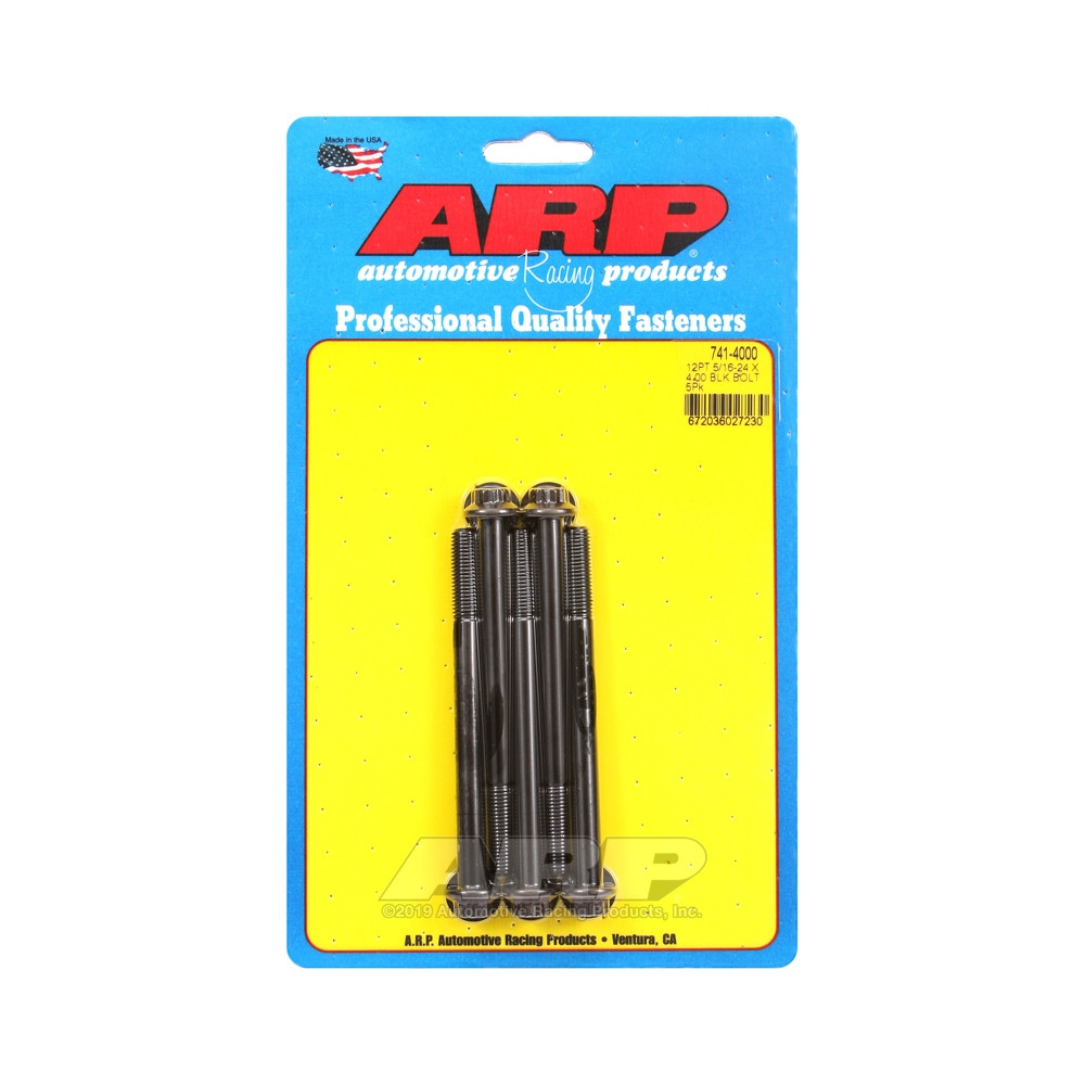 Parafuso Universal ARP 5/16-24 - Óxido Preto 12 Pts x5Array