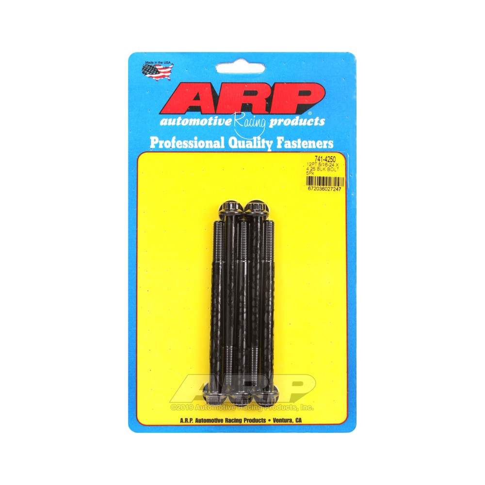 Perno Universal ARP 5/16-24 - Oxido Negro 12 Pts x5Array
