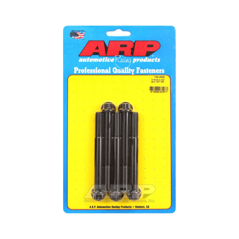 Perno Universal ARP 7/16-20 - Oxido Negro 12 Pts x5Array