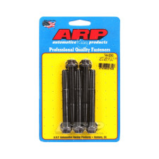 Parafusos universais ARP com cabeça STD 3/8-24 - Oxido Preto, 12 pontas x 5