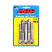 Parafusos universais ARP 1/2-20 - Aço inoxidável, cabeça sextavada, x5