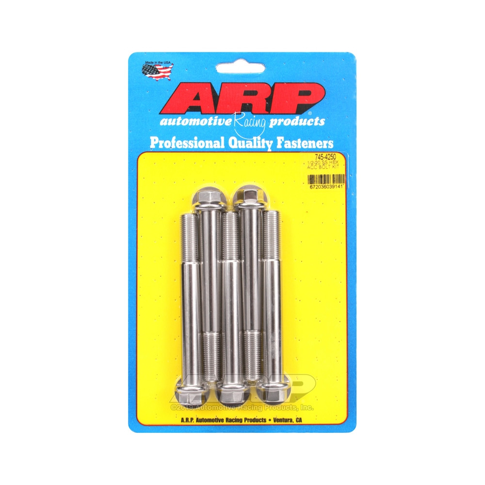 Perno universal ARP 1/2-20 - Acero inoxidable hexagonal x5Array