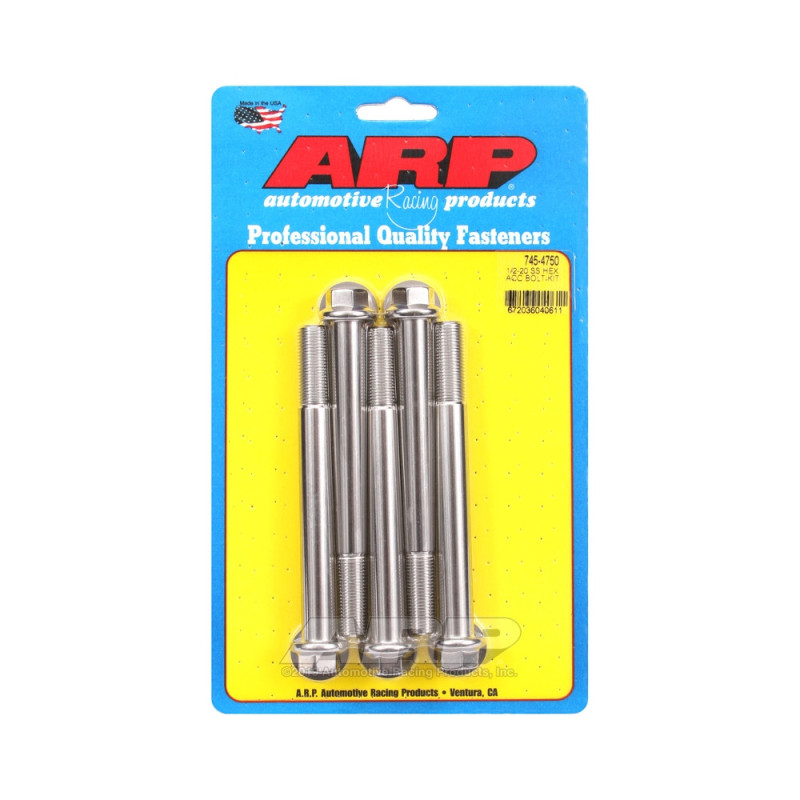 Perno universal ARP 1/2-20 - Acero inoxidable hexagonal x5Array