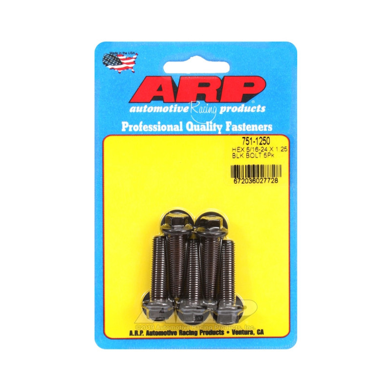 Perno Universal ARP 5/16-24 - Negro Oxyde Hex x5Array