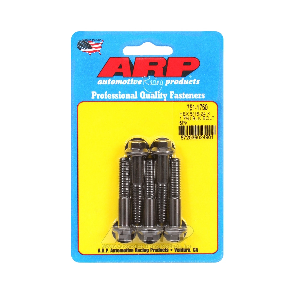Perno Universal ARP 5/16-24 - Negro Oxyde Hex x5Array