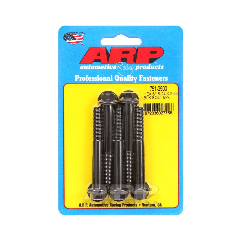 Perno Universal ARP 5/16-24 - Negro Oxyde Hex x5Array