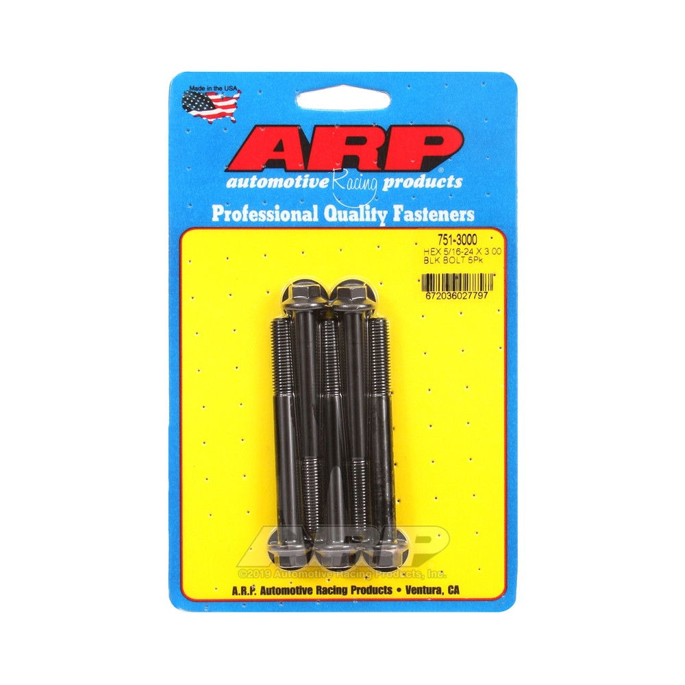 Perno Universal ARP 5/16-24 - Negro Oxyde Hex x5Array