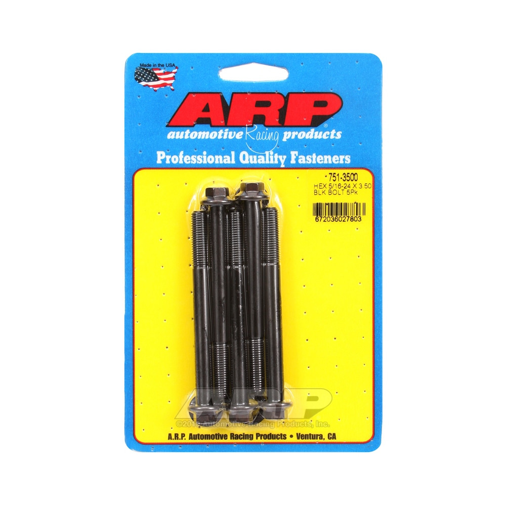 Perno Universal ARP 5/16-24 - Negro Oxyde Hex x5Array