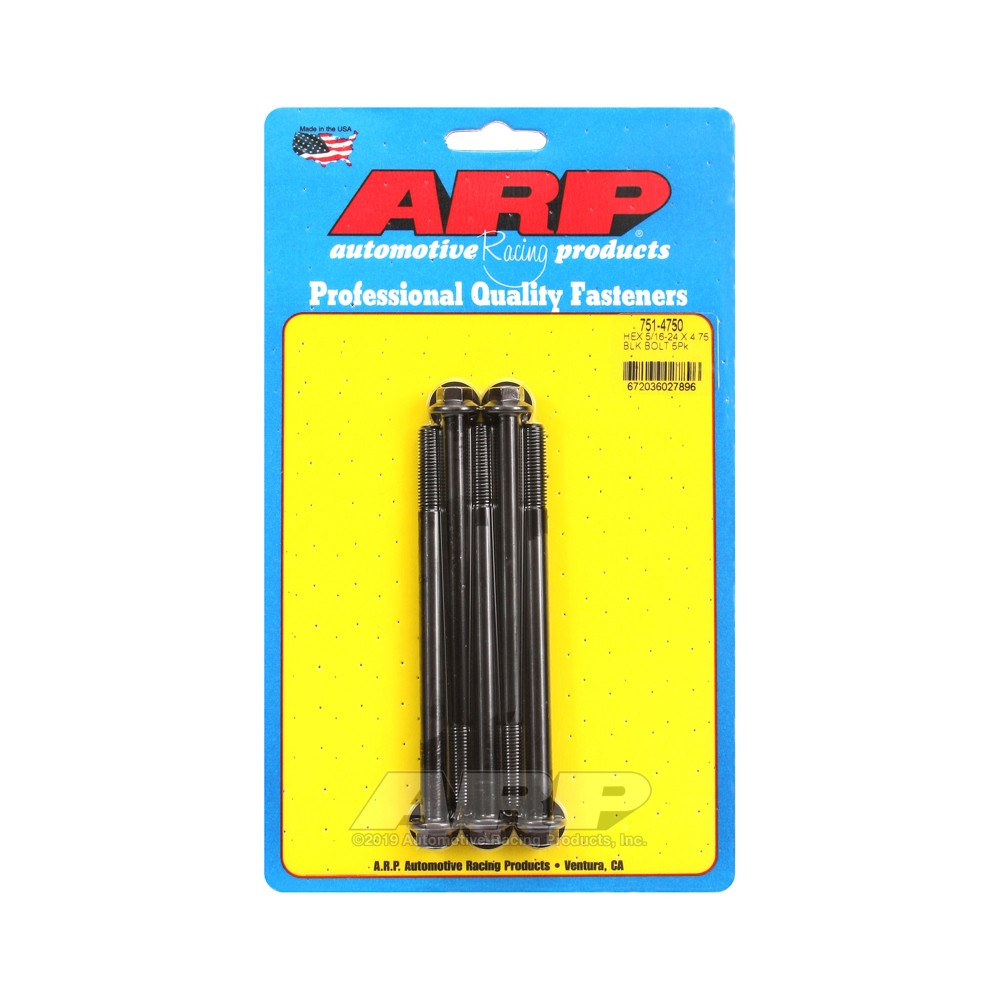 Perno Universal ARP 5/16-24 - Negro Oxyde Hex x5Array