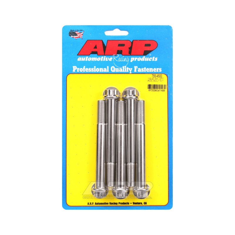 Parafuso Universal ARP 1/2-20 - Aço Inoxidável 12 Pts x5Array