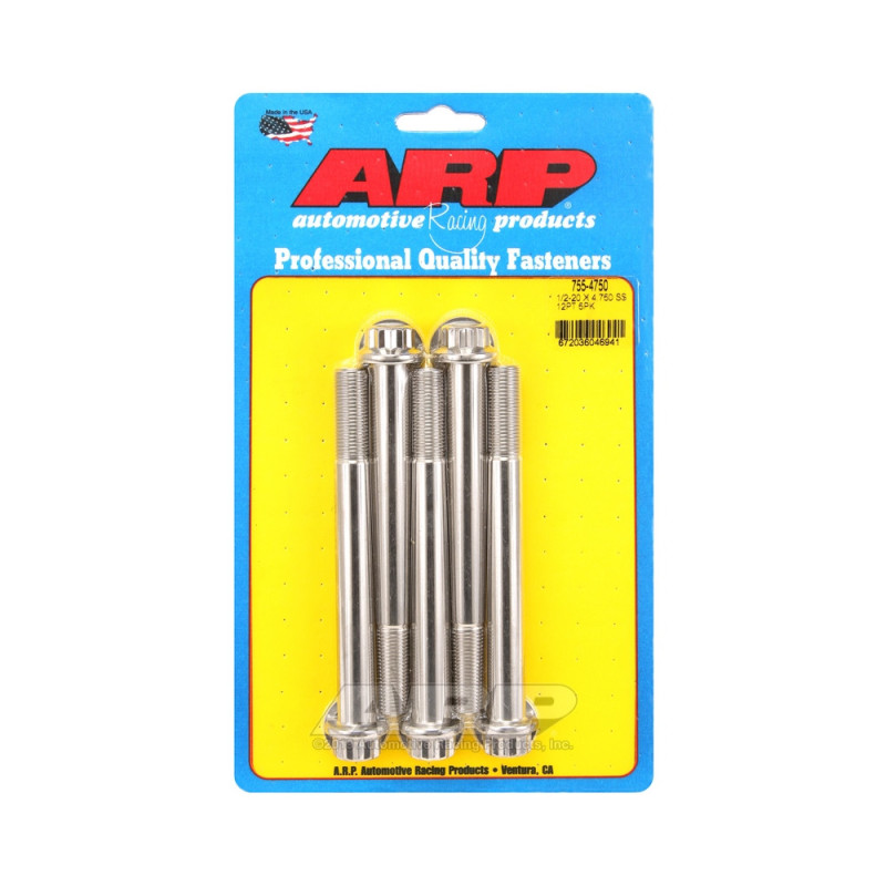 Perno Universal ARP 1/2-20 - Acero Inoxidable 12 Pts x5Array