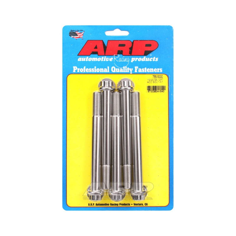 Parafuso Universal ARP 1/2-20 - Aço Inoxidável 12 Pts x5Array