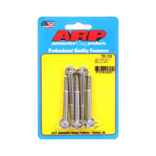 Parafusos universais ARP M6 x 1,00 - Aço inoxidável, cabeça sextavada, 5 unidades