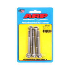 Parafusos universais ARP M6 x 1,00 - Aço inoxidável, cabeça sextavada, 5 unidades