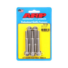 Parafusos universais ARP M8 x 1,25 - Aço inoxidável, cabeça sextavada, 5 unidades