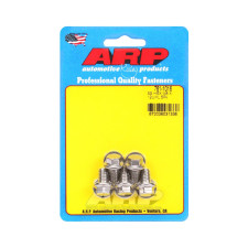 Parafusos universais ARP M8 x 1,25 - Aço inoxidável, cabeça sextavada, 5 unidades