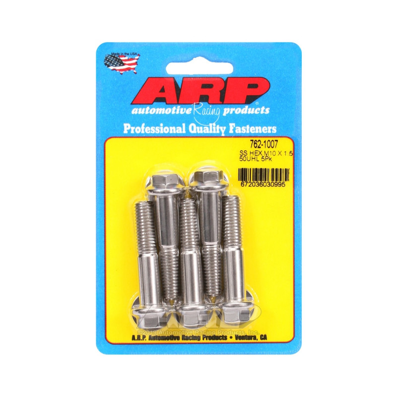 Perno universal ARP M10 x 1,50 - Acero inoxidable hexagonal x5Array