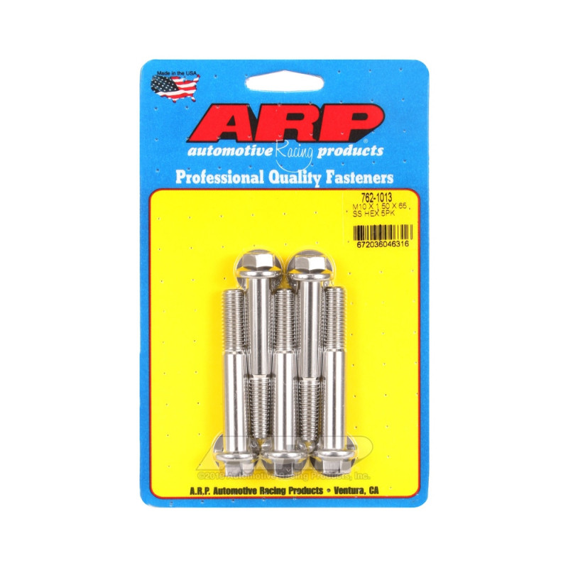 Perno universal ARP M10 x 1,50 - Acero inoxidable hexagonal x5Array
