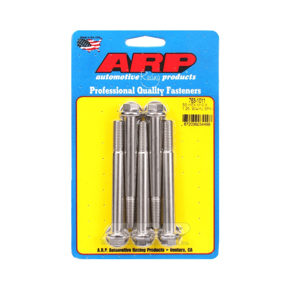 Perno universal ARP M10 x 1,25 - Acero inoxidable hexagonal x5Array