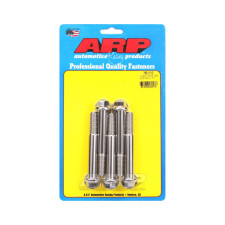 Parafusos universais ARP M12 x 1,75 - Aço inoxidável, cabeça hexagonal, x5