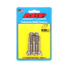 Parafusos universais ARP M6 x 1,00 - Aço inoxidável, 12 pontas, 5 unidades