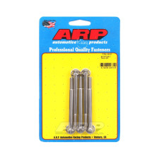 Parafusos universais ARP M6 x 1,00 - Aço inoxidável, 12 pontas, 5 unidades
