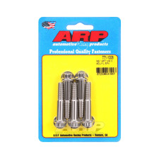 Parafuso Universal ARP M8 x 1,25 - Aço Inoxidável 12 Pts x5