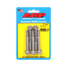 Parafuso Universal ARP M8 x 1,25 - Aço Inoxidável 12 Pts x5