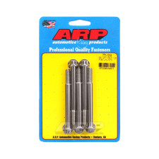 Parafuso Universal ARP M8 x 1,25 - Aço Inoxidável 12 Pts x5