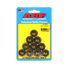 Paquete de tuercas ARP (10) M10 x 1.25 - Black Oxyde Hex