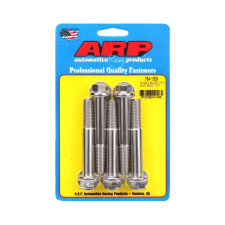 Parafusos universais ARP M12 x 1,50 - Aço inoxidável, cabeça hexagonal x5