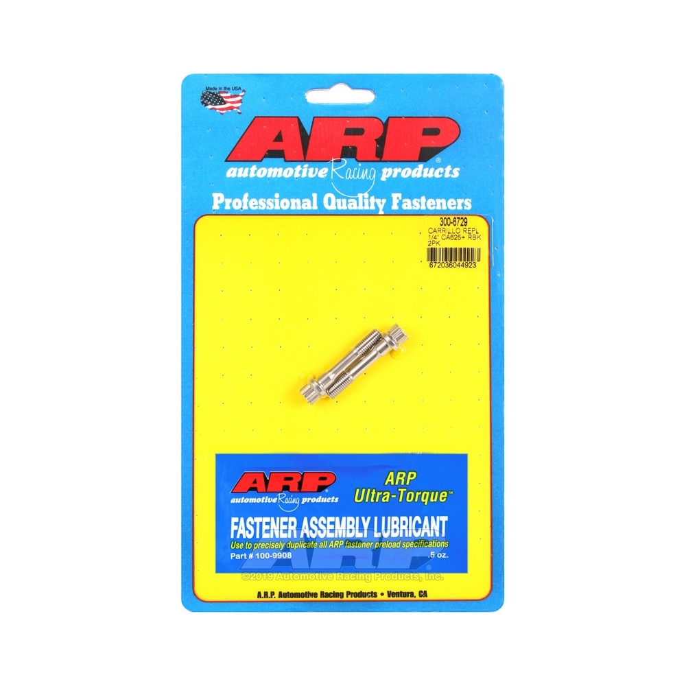 Conjunto de 2 parafusos de biela ARP 1/4 x2Array
