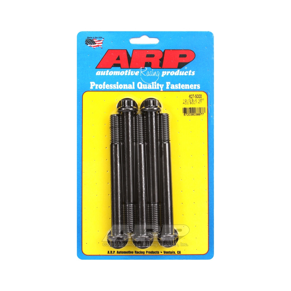 Parafusaria universal ARP 1/2-13 - Óxido preto, 12 pontos, 5 unidadesArray