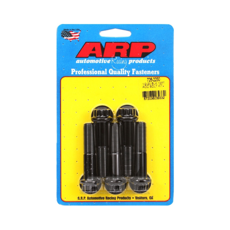 Perno Universal ARP 1/2-20 - Oxido Negro 12 Pts x5Array