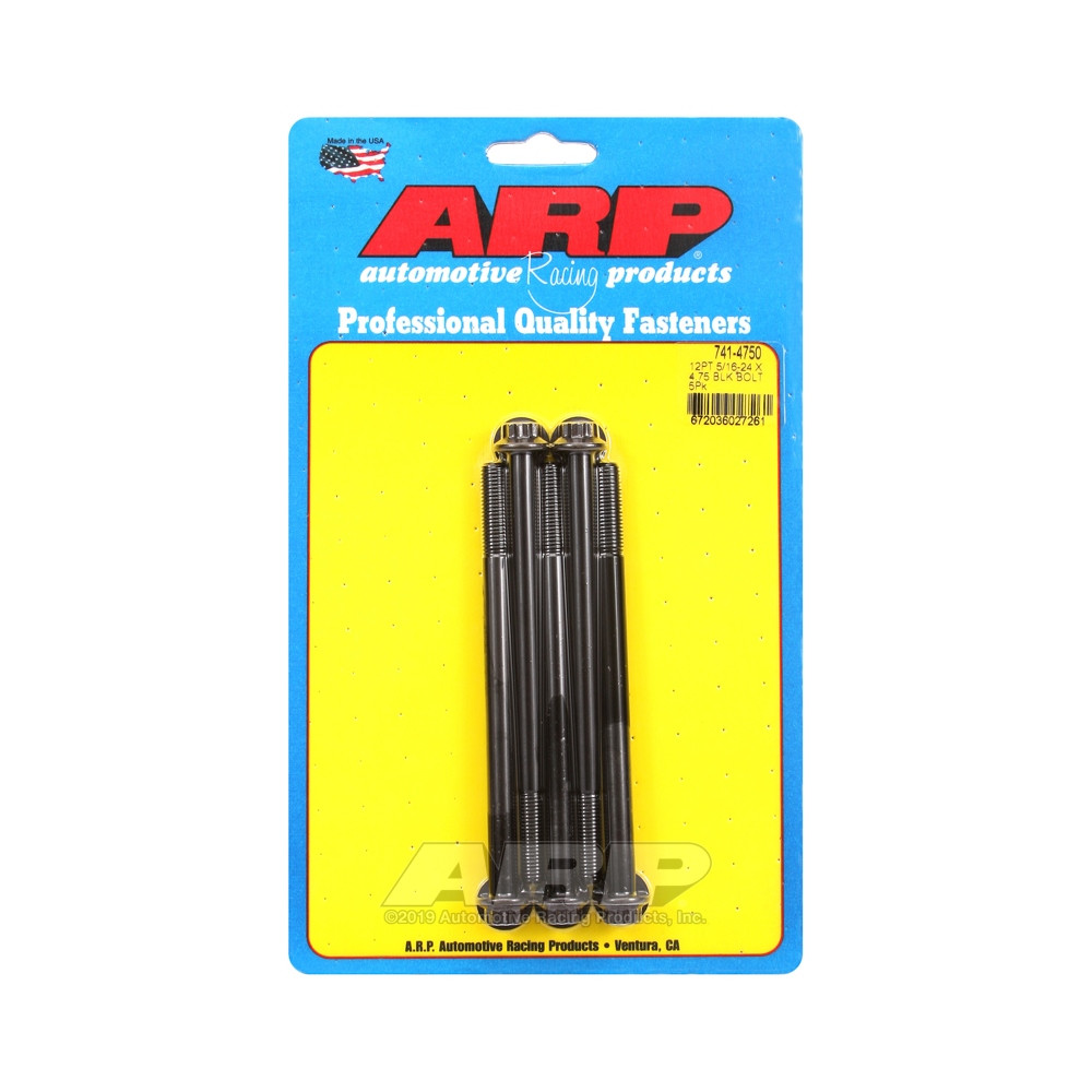 Perno Universal ARP 5/16-24 - Oxido Negro 12 Pts x5Array